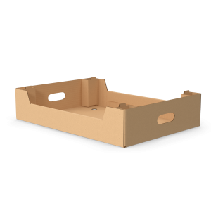 Corrugated Cardboard Tray Box.H03.2k